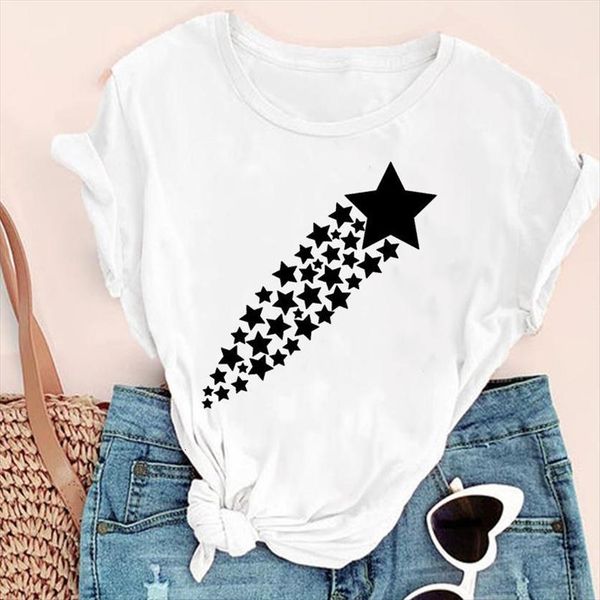 watercolor star geometric printing 90s womens t shirts graphic summer short sleeve fashion print female clothes tees shirt, White
watercolor star geometric printing 90s womens t shirts graphic summer short sleeve fashion print female clothes tees shirt, White