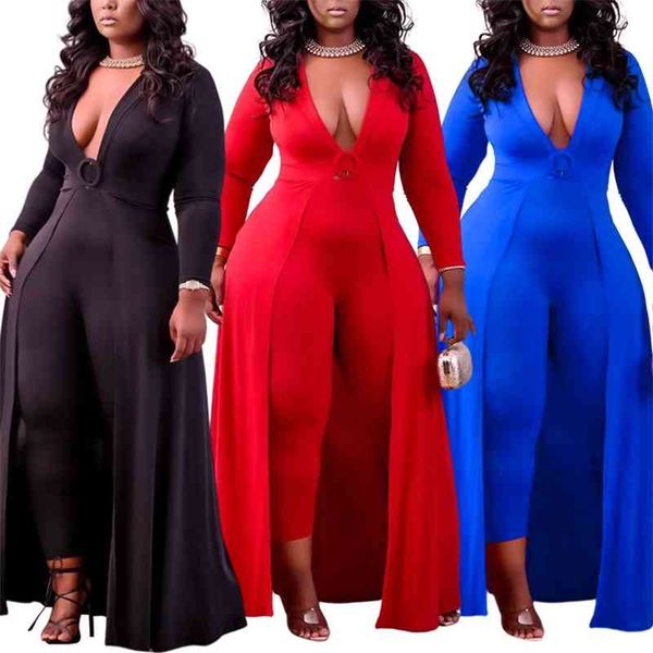 xqy1689 large women's clothing autumn and winter new deep v stand neck waist closing jumpsuit women, Black;gray
xqy1689 large women's clothing autumn and winter new deep v stand neck waist closing jumpsuit women, Black;gray