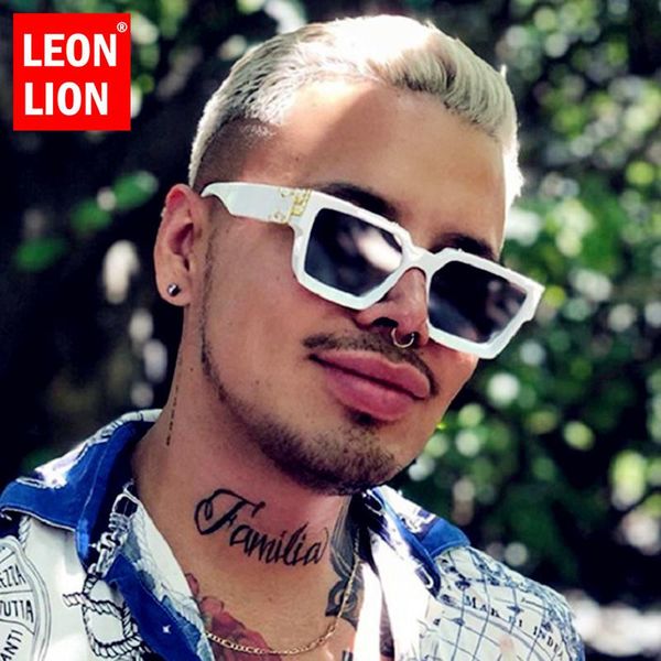 leonlion 2021 square vintage sunglasses men brand designer men eyeglasses luxury mirror retro female oculos women, White;black
leonlion 2021 square vintage sunglasses men brand designer men eyeglasses luxury mirror retro female oculos women, White;black