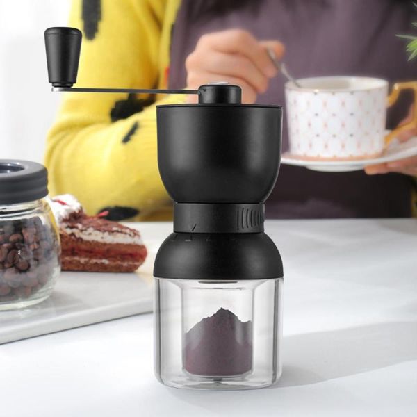 stainless steel coffee grinder adjustable washable ceramic core handmade mini manual coffee bean burr grinders mill kitchen tool
stainless steel coffee grinder adjustable washable ceramic core handmade mini manual coffee bean burr grinders mill kitchen tool