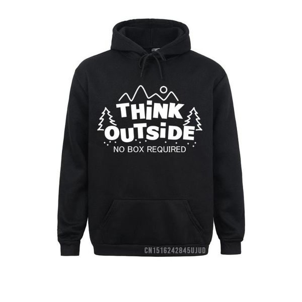 men's hoodies & sweatshirts think outside no box required awesome sweatshirt men nature camping hoodie hiking mountain climbing clothes, Black
men's hoodies & sweatshirts think outside no box required awesome sweatshirt men nature camping hoodie hiking mountain climbing clothes, Black