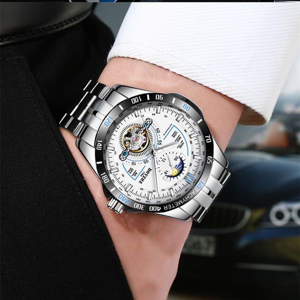 wristwatches men automatic mechanical watch sports fashion luxury luminous tourbillon waterproof stainless steel watches relogio masculino, Slivery;brown
wristwatches men automatic mechanical watch sports fashion luxury luminous tourbillon waterproof stainless steel watches relogio masculino, Slivery;brown