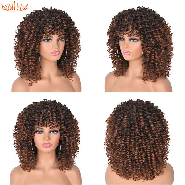 short afro kinky curly wigs with bangs for black women african synthetic ombre glueless wigs heat resistan natural hair anniviafactory direc
short afro kinky curly wigs with bangs for black women african synthetic ombre glueless wigs heat resistan natural hair anniviafactory direc
