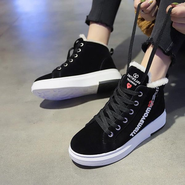 sandals women winter snow boots fashion style high-shoes casual woman warm ankle plush sneakers, Black
sandals women winter snow boots fashion style high-shoes casual woman warm ankle plush sneakers, Black