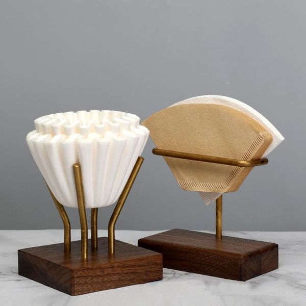 coffee filters filter holders black walnut wood base brewing stand dripper holder rack cafe accessory
coffee filters filter holders black walnut wood base brewing stand dripper holder rack cafe accessory