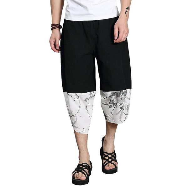 men's pants sweatpants beach fashion wide leg cargo track crotch bloomers streetwear camouflage hip hop bodybuilding jogger, Black
men's pants sweatpants beach fashion wide leg cargo track crotch bloomers streetwear camouflage hip hop bodybuilding jogger, Black