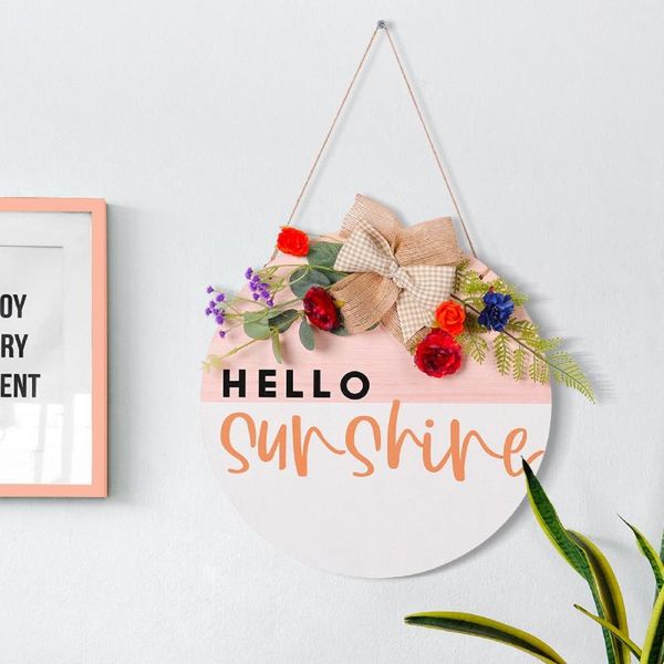 decorative objects & figurines welcome sign front door wall decor round wooden hanging -hello sunshine home decoration coffee shop card
decorative objects & figurines welcome sign front door wall decor round wooden hanging -hello sunshine home decoration coffee shop card