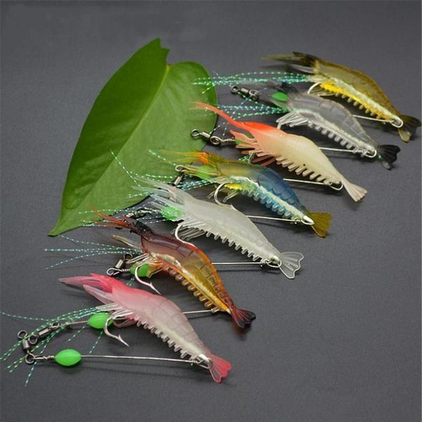 7pcs/lot 8cm 5g luminous shrimp sil soft artificial bait with hooks swivels anzois para pesca sabiki rigs fishin jllqtj
7pcs/lot 8cm 5g luminous shrimp sil soft artificial bait with hooks swivels anzois para pesca sabiki rigs fishin jllqtj