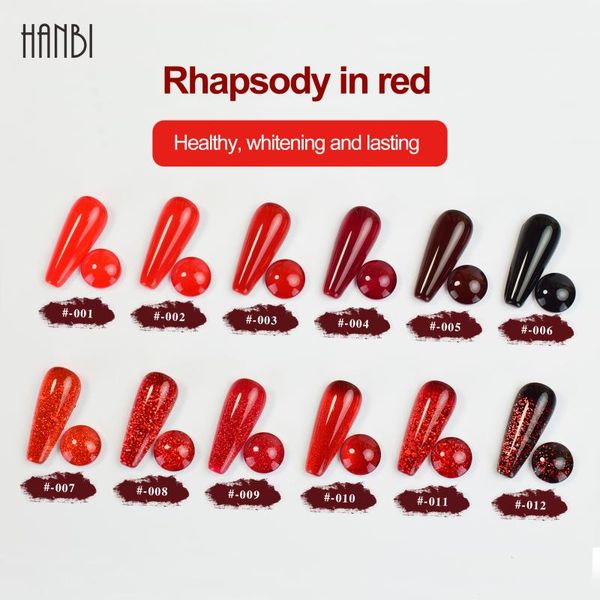 nail gel hanbi polish uv healthy and lasting red art for extension semi-permanent varnish fake, Red;pink
nail gel hanbi polish uv healthy and lasting red art for extension semi-permanent varnish fake, Red;pink