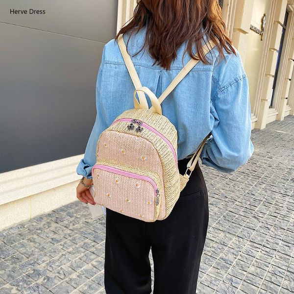 backpack fashion women straw woven summer beach backpacks holiday ladies travel bag books rucksack for teenage girl
backpack fashion women straw woven summer beach backpacks holiday ladies travel bag books rucksack for teenage girl