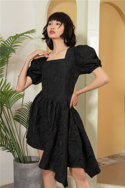 2021 new square neck tunic black asymmetrical summer elegant short sleeve ruched ladies s x65g, Black;gray
2021 new square neck tunic black asymmetrical summer elegant short sleeve ruched ladies s x65g, Black;gray