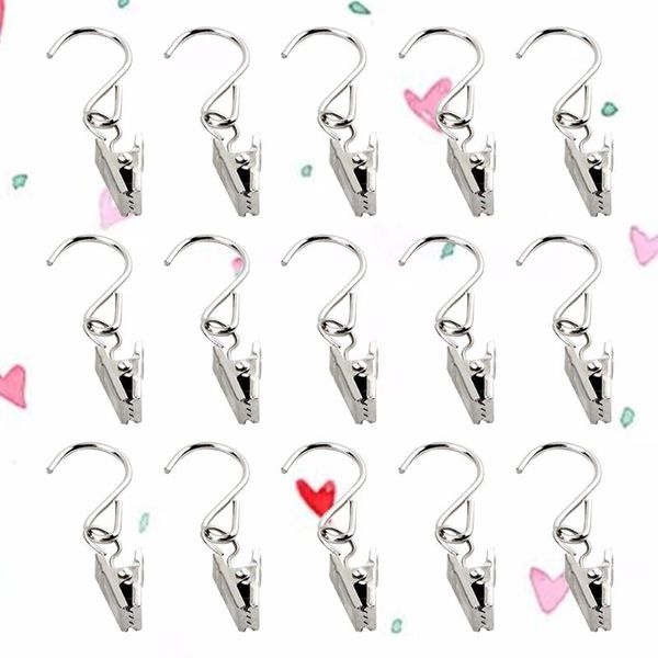 other home decor 50pcs delicate clip hook ring practical curtain with s-shaped buckle for use
other home decor 50pcs delicate clip hook ring practical curtain with s-shaped buckle for use