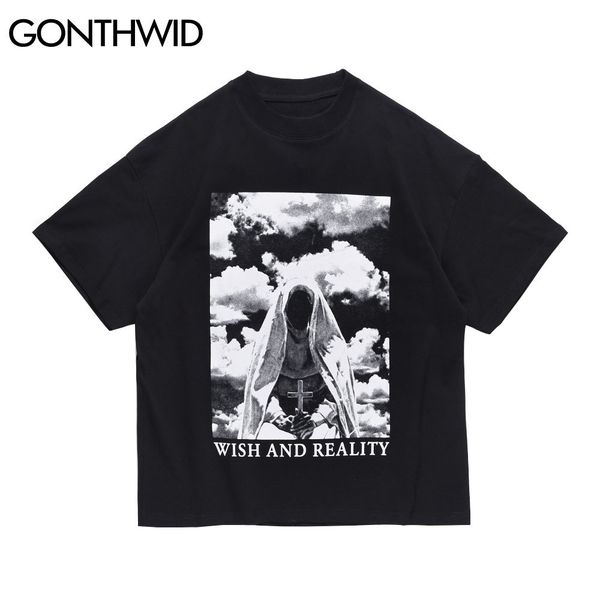 gonthwid streetwear tshirts prayer reality short sleeve tee shirts hip hop harajuku casual cotton t-shirt short sleeve c0315, White;black
gonthwid streetwear tshirts prayer reality short sleeve tee shirts hip hop harajuku casual cotton t-shirt short sleeve c0315, White;black