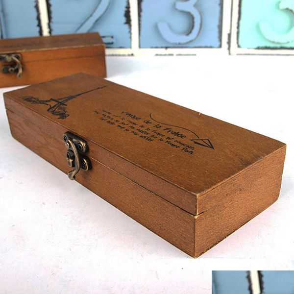 retro storage box eiffel tower pen pencil case holder stationery storage wooden box household pen storage jllgwc garden_light
retro storage box eiffel tower pen pencil case holder stationery storage wooden box household pen storage jllgwc garden_light