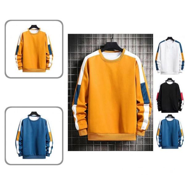men's sweaters polyester fashionable breathable men pullover loose sweatshirt easy wear hoodie lightweight for spring, White;black
men's sweaters polyester fashionable breathable men pullover loose sweatshirt easy wear hoodie lightweight for spring, White;black