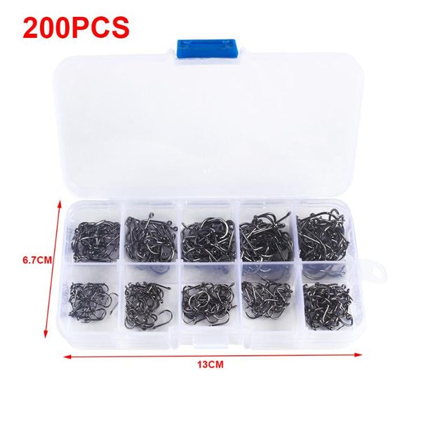 fishing hooks carp bait 200/500/600pcs high carbon steel sharpened 10 sizes hook fish tackle equipment accessory
fishing hooks carp bait 200/500/600pcs high carbon steel sharpened 10 sizes hook fish tackle equipment accessory