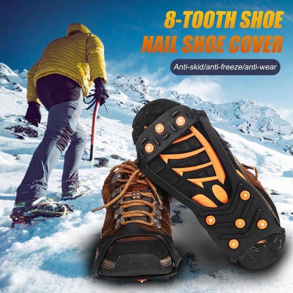 cords, slings and webbing durable crampons ice climbing anti slip shoes cover not easy to damage deformation 8 studs shoe spiked grips cleat
cords, slings and webbing durable crampons ice climbing anti slip shoes cover not easy to damage deformation 8 studs shoe spiked grips cleat