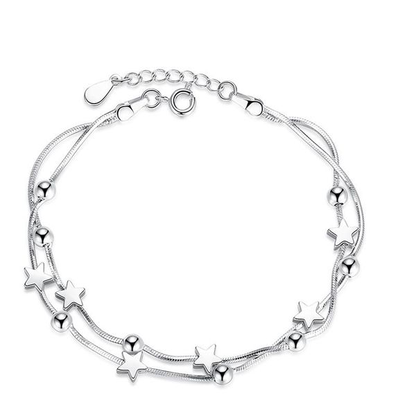 link, chain 5pcs/lot wholesale jewelry fashion woman bracelet star round double layers retro square simple in bulk, Black
link, chain 5pcs/lot wholesale jewelry fashion woman bracelet star round double layers retro square simple in bulk, Black
