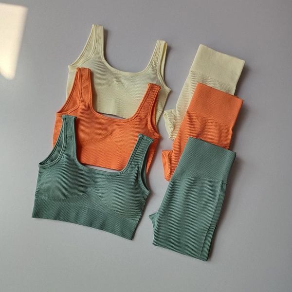 yoga outfit seamless sets women gym clothes sport suits high waist ribbed leggings and sports bra set 2 piece fitness workout
yoga outfit seamless sets women gym clothes sport suits high waist ribbed leggings and sports bra set 2 piece fitness workout