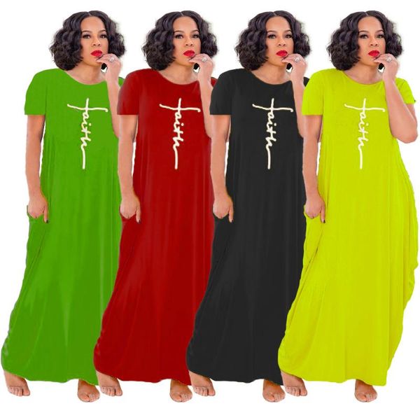 casual dresses 60a5255 summer women fashion home slim letter print pocket dress vestidos plus size, Black;gray
casual dresses 60a5255 summer women fashion home slim letter print pocket dress vestidos plus size, Black;gray