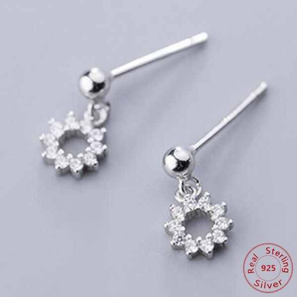 stud real 925 sterling silver dazzling cz micro zircon stone circle earrings for women oorbellen, Golden;silver
stud real 925 sterling silver dazzling cz micro zircon stone circle earrings for women oorbellen, Golden;silver