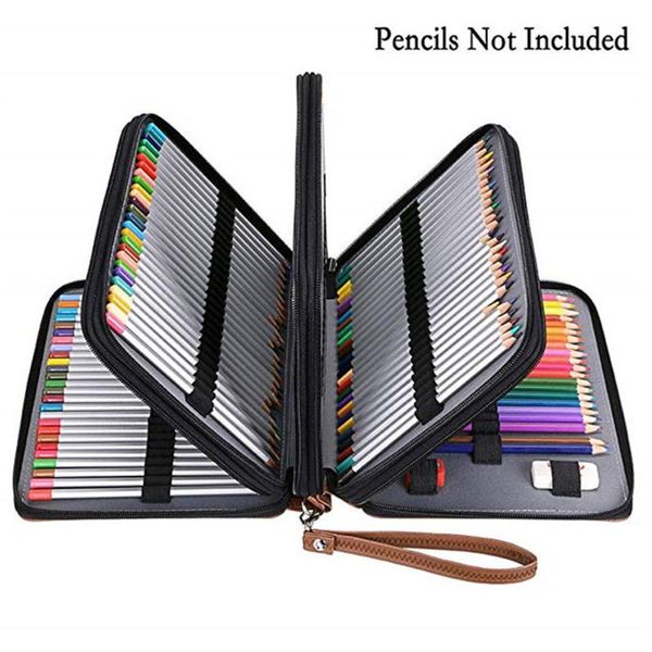 pencil bags 200 slots save space pen case with removal hand strap portable colored organizer students school for kids pu leather home
pencil bags 200 slots save space pen case with removal hand strap portable colored organizer students school for kids pu leather home