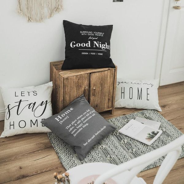 45x45cm/50x30cm nordic black white grey letters style cushion cover throw pillowcase decorative stay home throw pillow cover
45x45cm/50x30cm nordic black white grey letters style cushion cover throw pillowcase decorative stay home throw pillow cover