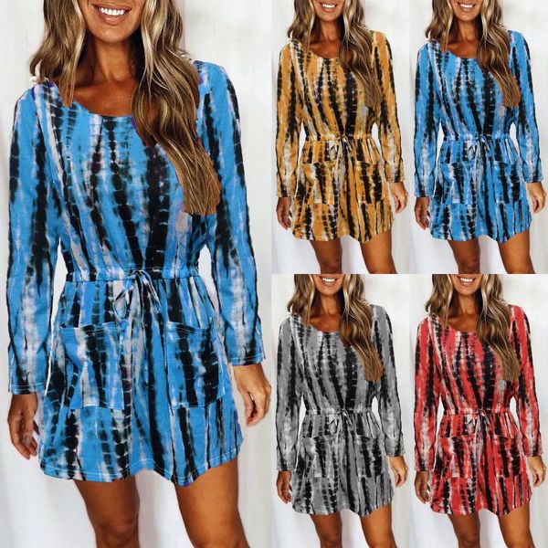 casual dresses 2021 autumn and winter women's round neck striped gradient color drawstring pocket long sleeve dress, Black;gray
casual dresses 2021 autumn and winter women's round neck striped gradient color drawstring pocket long sleeve dress, Black;gray