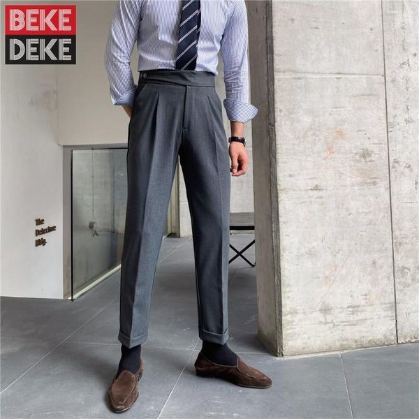 spring new mens high waist straight suit pants business work long trousers slim fit office man cargo pants pantalones hombre, Black
spring new mens high waist straight suit pants business work long trousers slim fit office man cargo pants pantalones hombre, Black