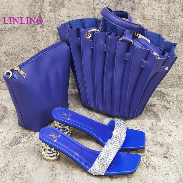 dress shoes est italian design fashion special style african women's wedding and bag sets in blue color for royal party, Black
dress shoes est italian design fashion special style african women's wedding and bag sets in blue color for royal party, Black