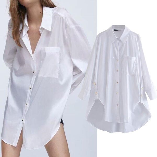 women's blouses & shirts 2021 fashion pure white women long sleeve turn-down collar chiffon blouse shirt casual slim elegant work
women's blouses & shirts 2021 fashion pure white women long sleeve turn-down collar chiffon blouse shirt casual slim elegant work