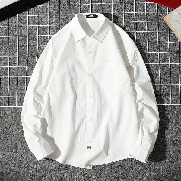2021 new men's oversized shirts white mens fashion cotton blouse 5xl oversize long sleeves shirt for men man clothing casual 2i3p, White;black
2021 new men's oversized shirts white mens fashion cotton blouse 5xl oversize long sleeves shirt for men man clothing casual 2i3p, White;black