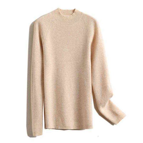 french simple half high collar bottomed shirt women's inner long sleeve slim fit autumn and winter sweater pullover tight versatile, White;black
french simple half high collar bottomed shirt women's inner long sleeve slim fit autumn and winter sweater pullover tight versatile, White;black