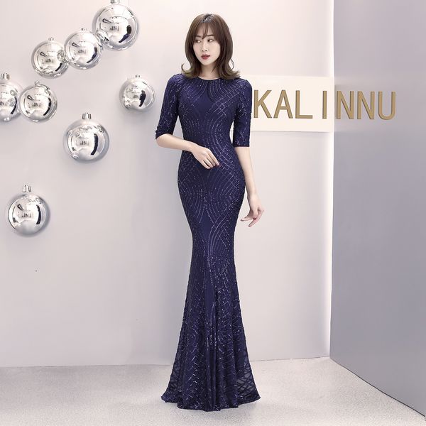 women's formal party maxi mermaid sequin bridesmaid dress half sleeve evening prom dresses u3v9, Black;gray
women's formal party maxi mermaid sequin bridesmaid dress half sleeve evening prom dresses u3v9, Black;gray