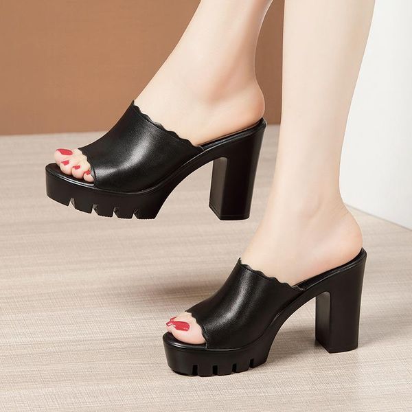 10cm high heel slippers women 2021 summer fashion outside footwear cool platform sandals open toe ladies white shoes, Black
10cm high heel slippers women 2021 summer fashion outside footwear cool platform sandals open toe ladies white shoes, Black