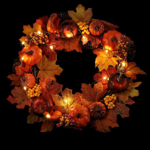 decorative flowers & wreaths 1pc thanksgiving hanging wreath party decoration door light orange
decorative flowers & wreaths 1pc thanksgiving hanging wreath party decoration door light orange