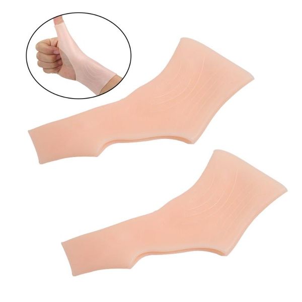 2 pairs of wrist support brace sleeves prevent pain tenosynovitis on wrist and thumb joints, Black;red
2 pairs of wrist support brace sleeves prevent pain tenosynovitis on wrist and thumb joints, Black;red