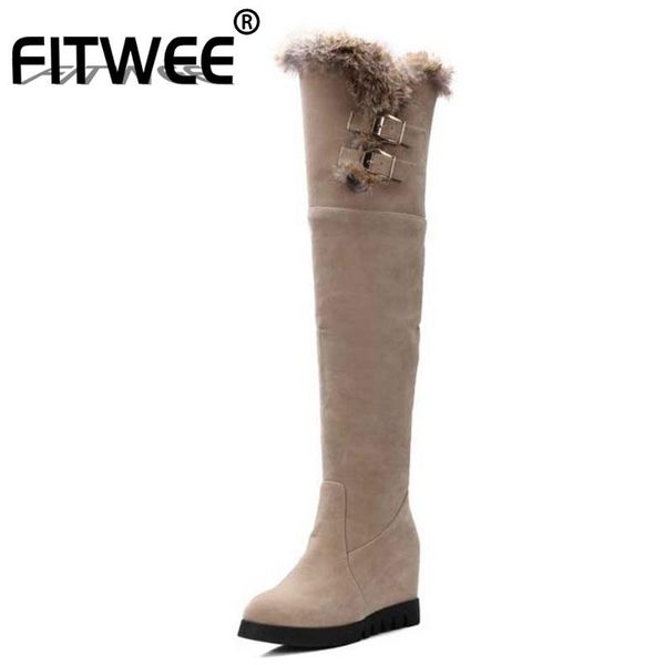 boots fitwee women over the knee plush fur warm woman shoes zipper inside heels winter long footwear size 34-43, Black
boots fitwee women over the knee plush fur warm woman shoes zipper inside heels winter long footwear size 34-43, Black
