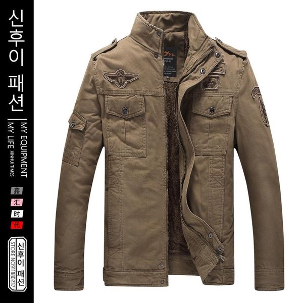 men's down & parkas -20 degree fleece military jacket winter soldier coats army jackets male brand slothing mens bomber plus size m-6xl, Black
men's down & parkas -20 degree fleece military jacket winter soldier coats army jackets male brand slothing mens bomber plus size m-6xl, Black