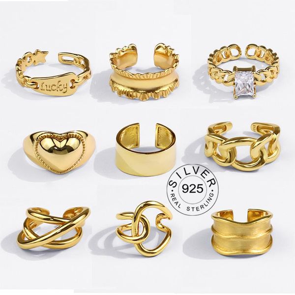 cluster rings real 925 sterling silver for women vintage gold color bump engagement jewelry anillos mujer, Golden;silver
cluster rings real 925 sterling silver for women vintage gold color bump engagement jewelry anillos mujer, Golden;silver