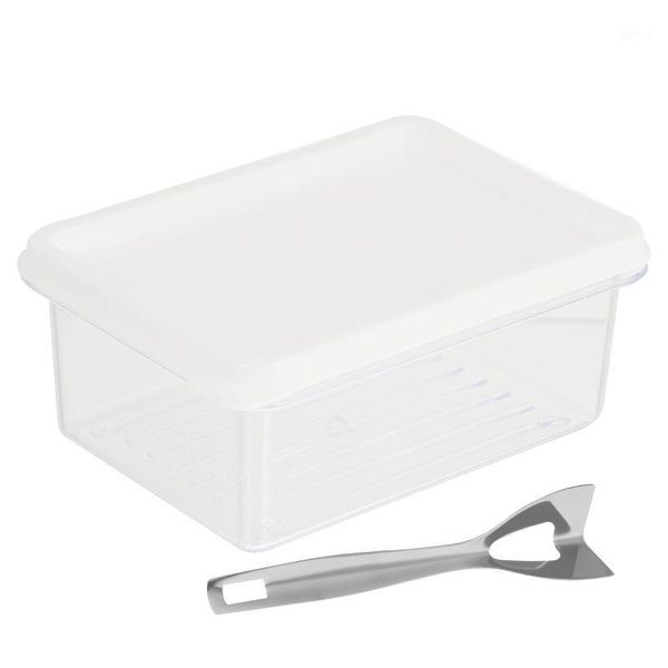 set container butter crisper home tableware storage box with lid bottles & jars