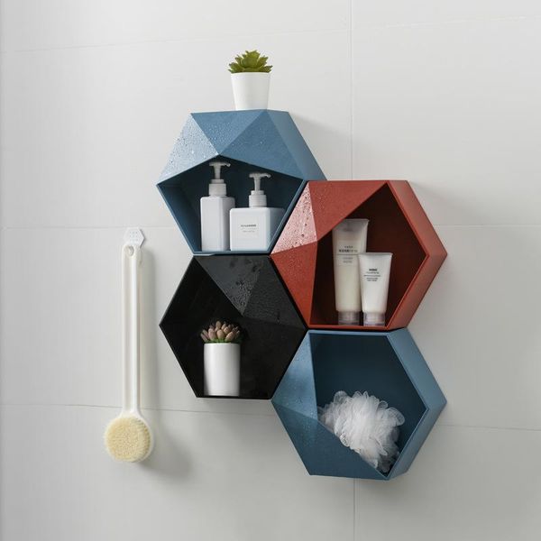 bathroom storage & organization 2021 rack geometric shape wall diy creative combination hanging punch
bathroom storage & organization 2021 rack geometric shape wall diy creative combination hanging punch