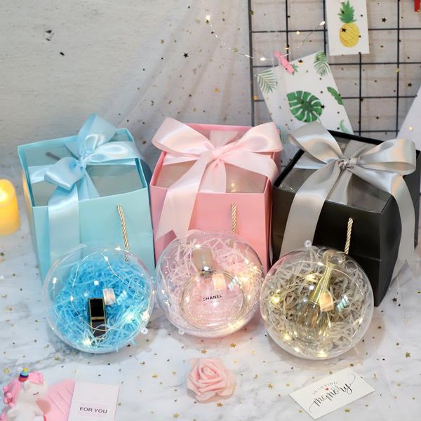 gift wrap beautiful box set birthday packaging lighting valentine's day bag dream transparent pvc ball
gift wrap beautiful box set birthday packaging lighting valentine's day bag dream transparent pvc ball