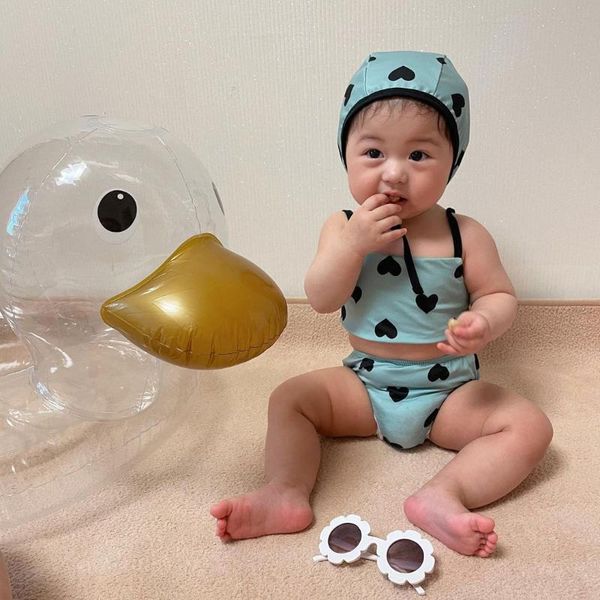 one-pieces kids split swimwear(with hat) children sling summer bathing suit baby cute three pieces bikini girls swimsuit vacation beachwear, Black
one-pieces kids split swimwear(with hat) children sling summer bathing suit baby cute three pieces bikini girls swimsuit vacation beachwear, Black