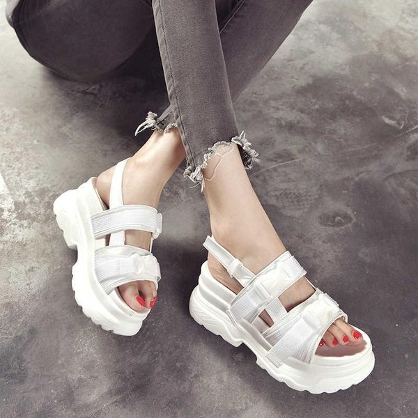 sandals 2021 summer women's thick bottom slope with muffin sports large roman rocking beach shoes women, Black
sandals 2021 summer women's thick bottom slope with muffin sports large roman rocking beach shoes women, Black