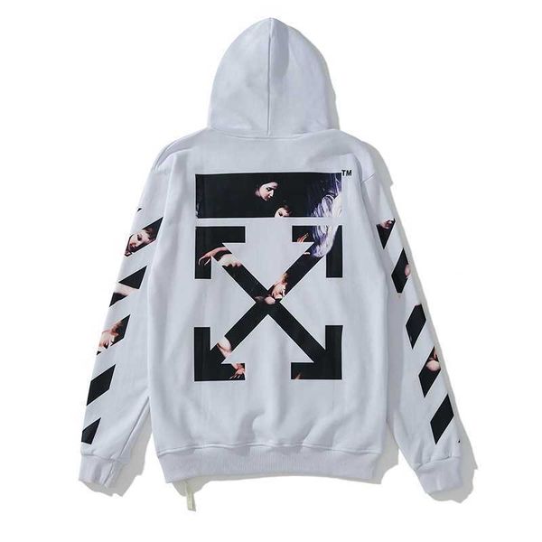 qiudongchao brand ow religious oil painting off hd direct injection men's and women's loose terry hooded pullover, Black
qiudongchao brand ow religious oil painting off hd direct injection men's and women's loose terry hooded pullover, Black