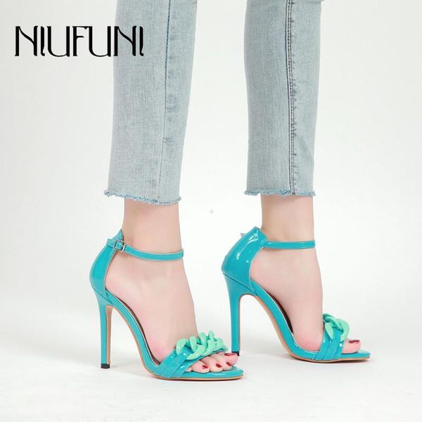 dress shoes niufuni super-fine high-heeled women's sandals with chain decoration one word buckle run jade open toes, Black
dress shoes niufuni super-fine high-heeled women's sandals with chain decoration one word buckle run jade open toes, Black