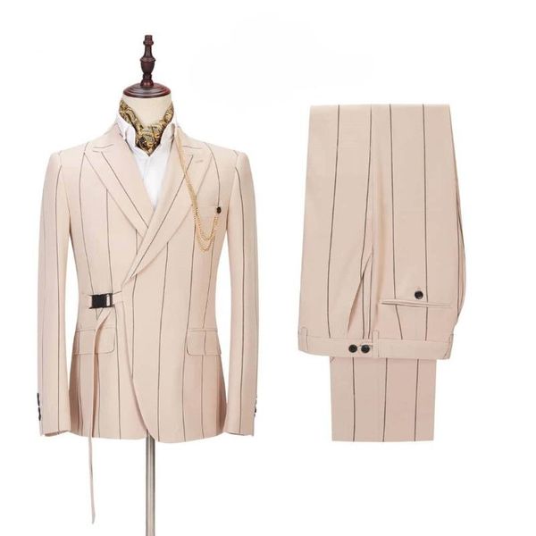 men's suits & blazers beige mens pants stripe blazer slim fit wedding male groom tuxedos prom(jacket+pants)2pcs costume homme ternos, White;black
men's suits & blazers beige mens pants stripe blazer slim fit wedding male groom tuxedos prom(jacket+pants)2pcs costume homme ternos, White;black