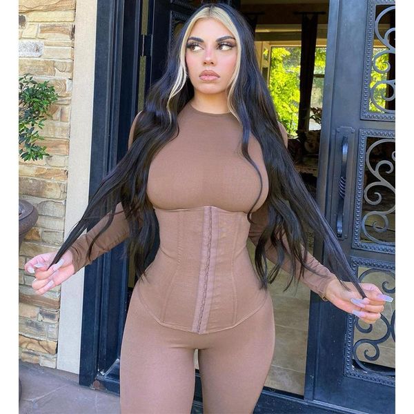 women's jumpsuits & rompers two piece tracksuit long sleeve womens jumpsuit and girdle corset skinny overalls gray black workout outfit, Black;white
women's jumpsuits & rompers two piece tracksuit long sleeve womens jumpsuit and girdle corset skinny overalls gray black workout outfit, Black;white