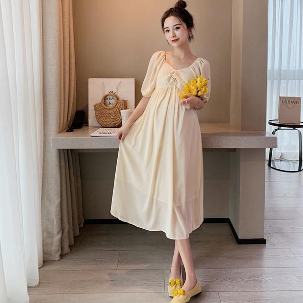 maternity dresses 67214# dress summer chiffon short sleeves korean style loose a line pregnant women plus size mom, White
maternity dresses 67214# dress summer chiffon short sleeves korean style loose a line pregnant women plus size mom, White